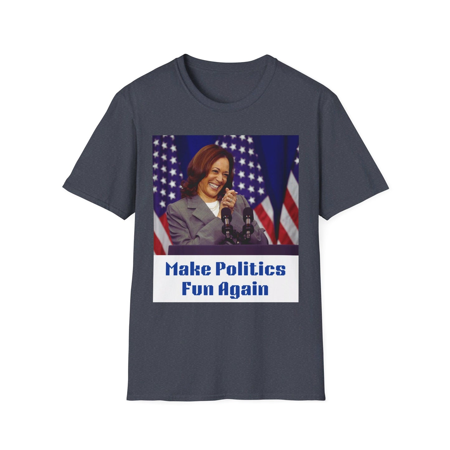 Harris Makes Politics Fun Again Unisex Softstyle T-Shirt