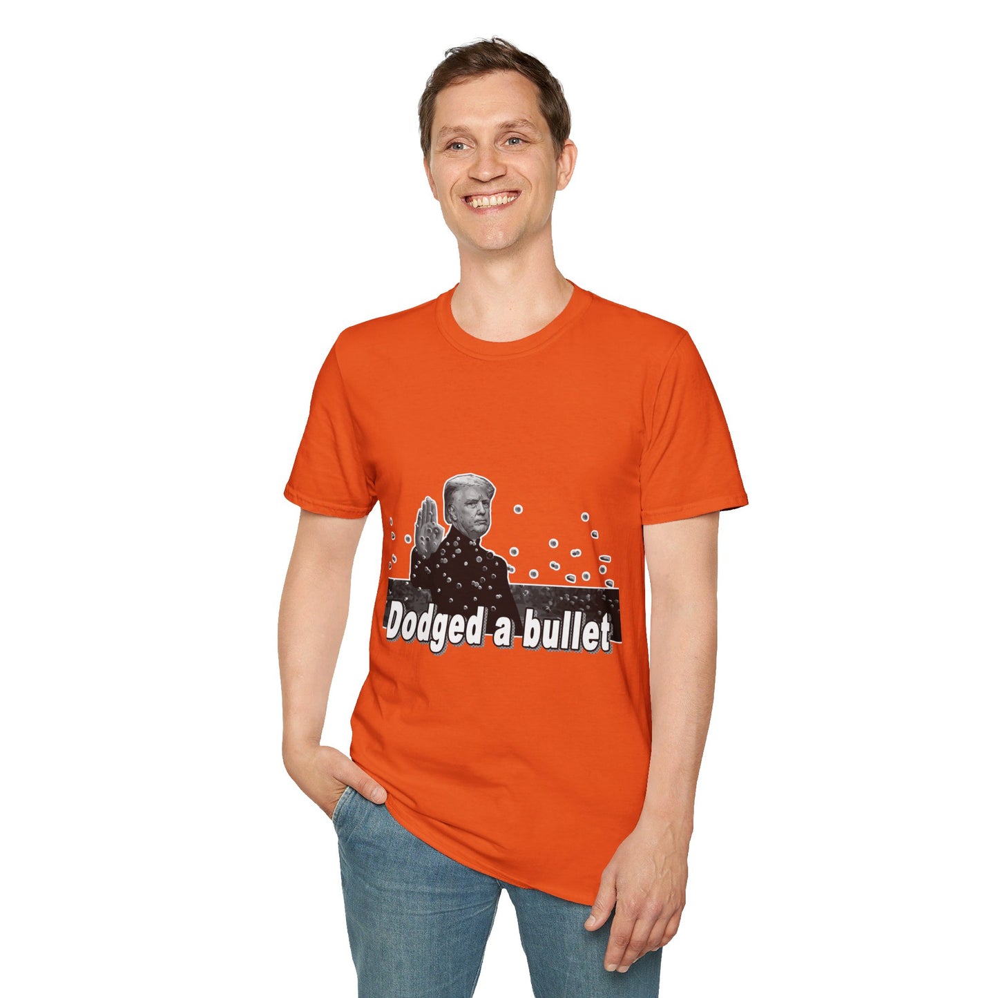 Trump Dodged a Bullet Unisex T-Shirt