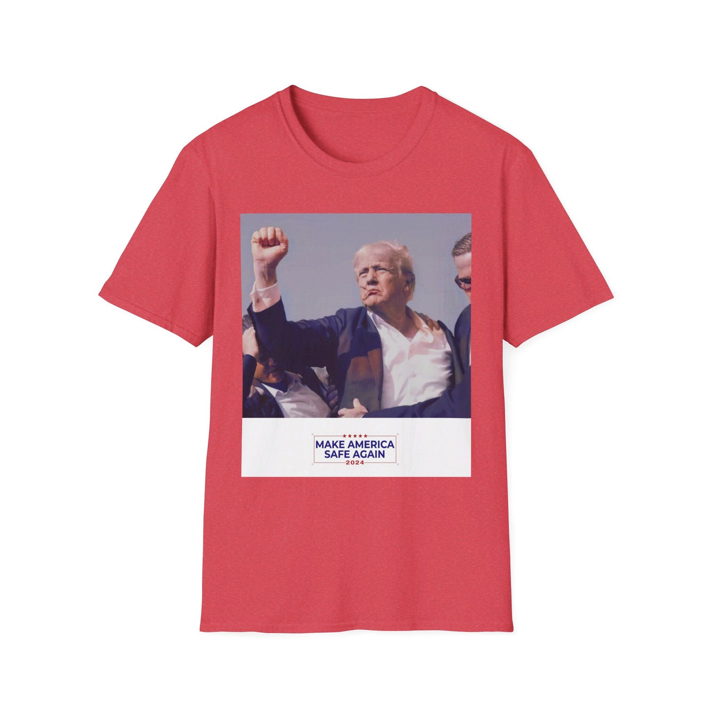 Trump Make America Safe Again Unisex Softstyle T-Shirt