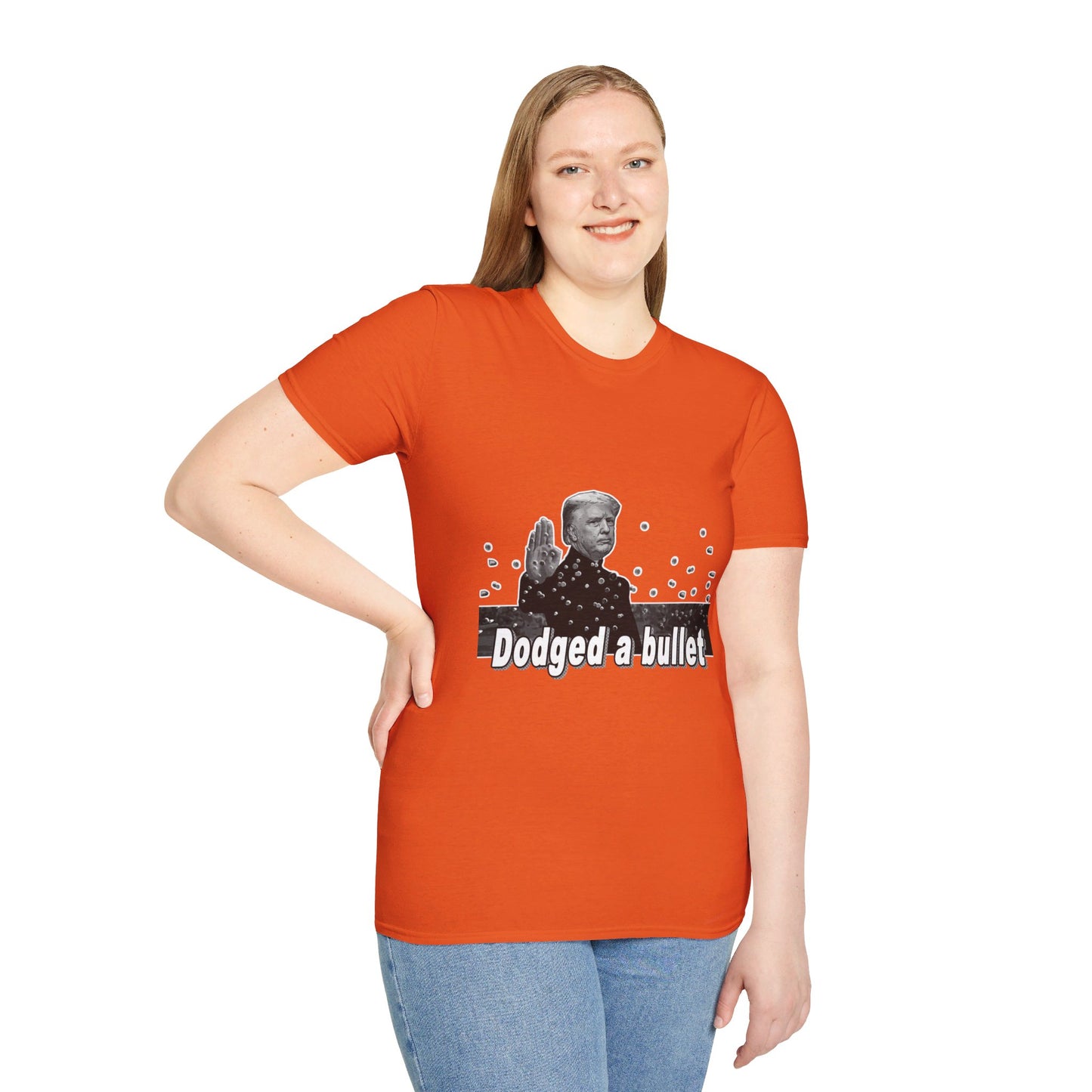 Trump Dodged a Bullet Unisex T-Shirt