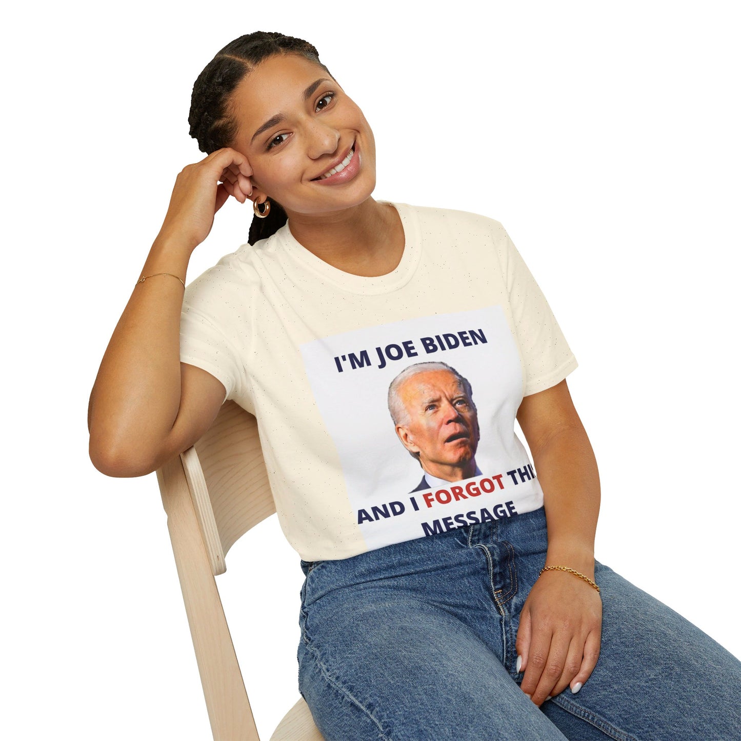 Biden I Forgot This Message Unisex T-Shirt