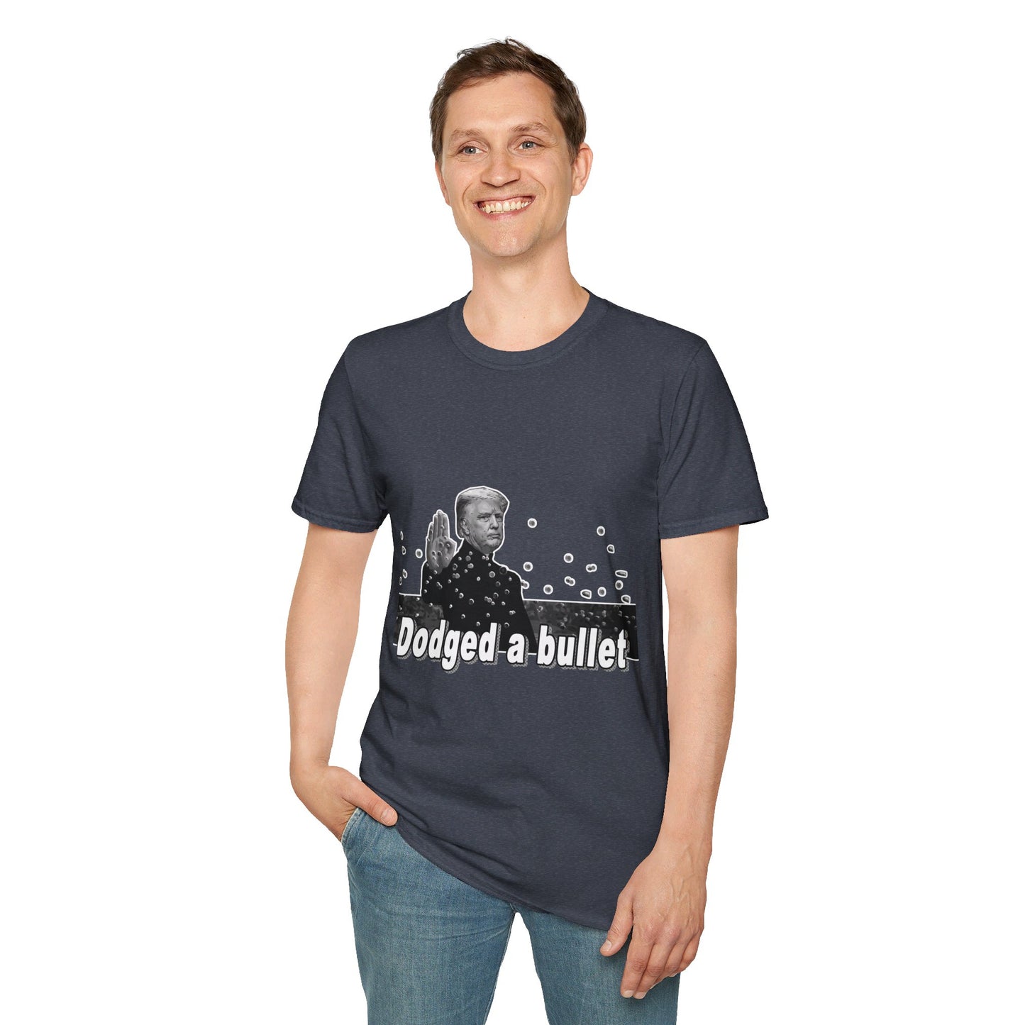 Trump Dodged a Bullet Unisex T-Shirt