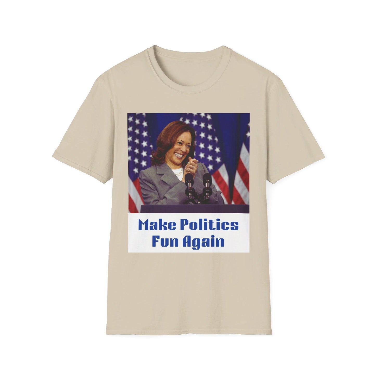 Harris Makes Politics Fun Again Unisex Softstyle T-Shirt