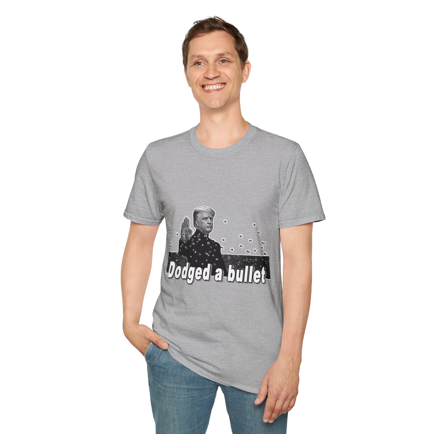 Trump Dodged a Bullet Unisex T-Shirt