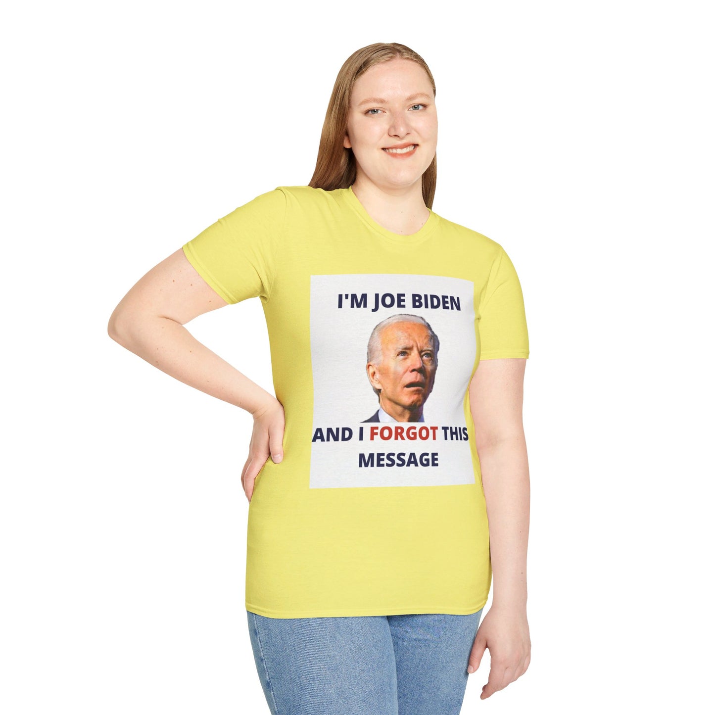 Biden I Forgot This Message Unisex T-Shirt