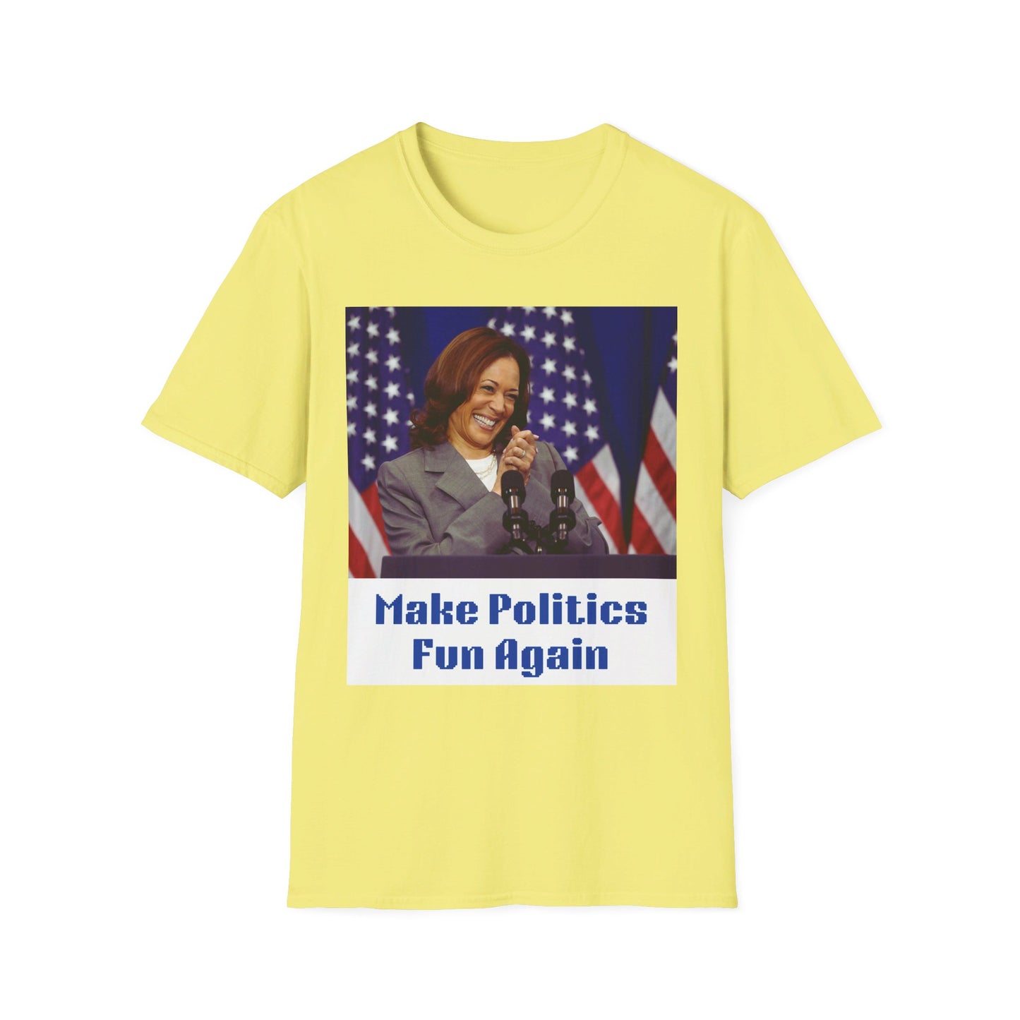 Harris Makes Politics Fun Again Unisex Softstyle T-Shirt