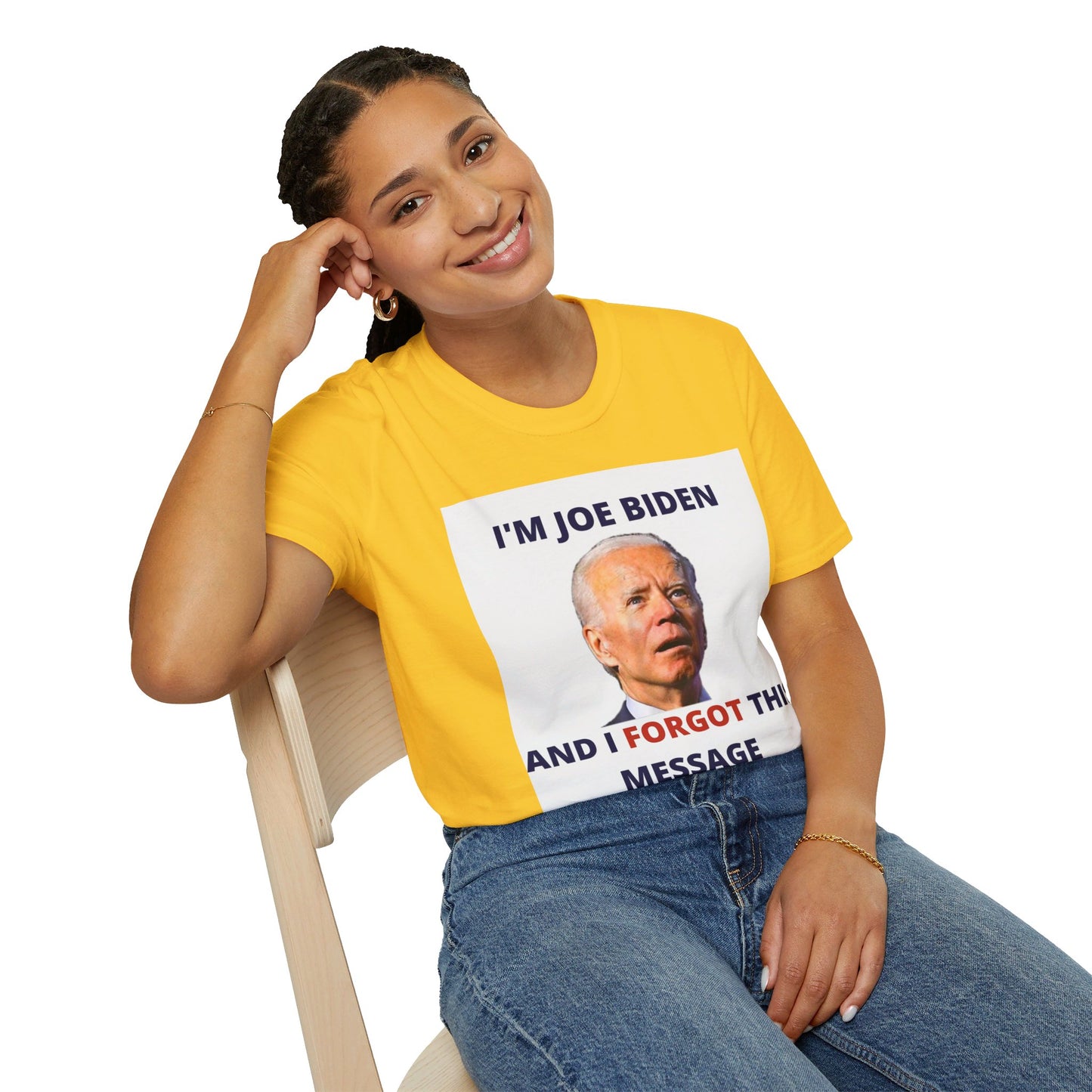 Biden I Forgot This Message Unisex T-Shirt