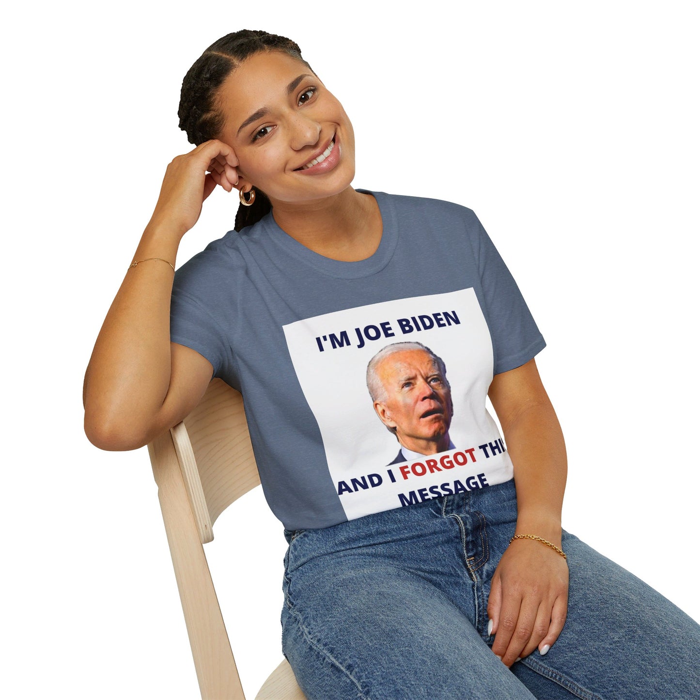 Biden I Forgot This Message Unisex T-Shirt