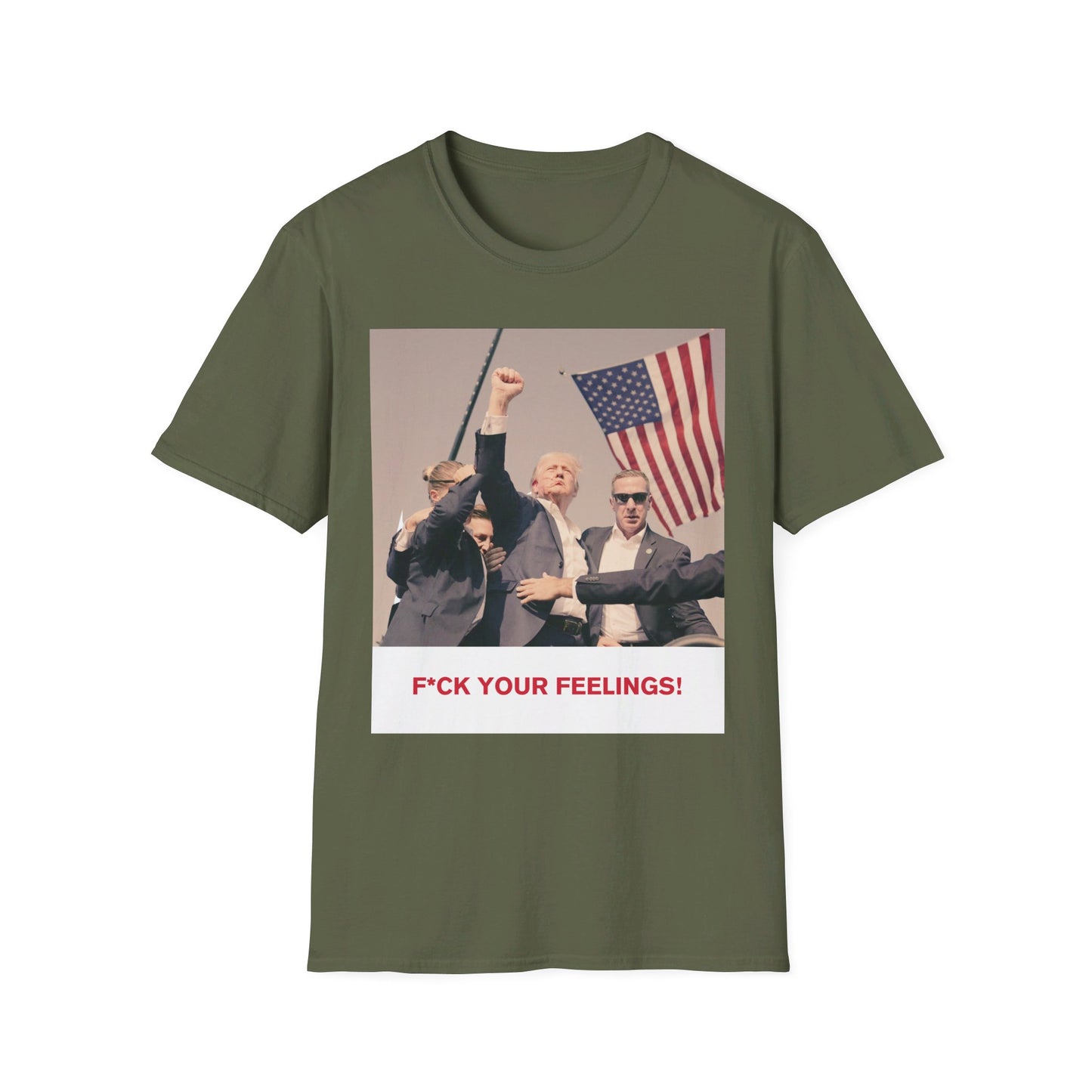 Trump F*ck Your Feelings (Vintage) Unisex Softstyle T-Shirt