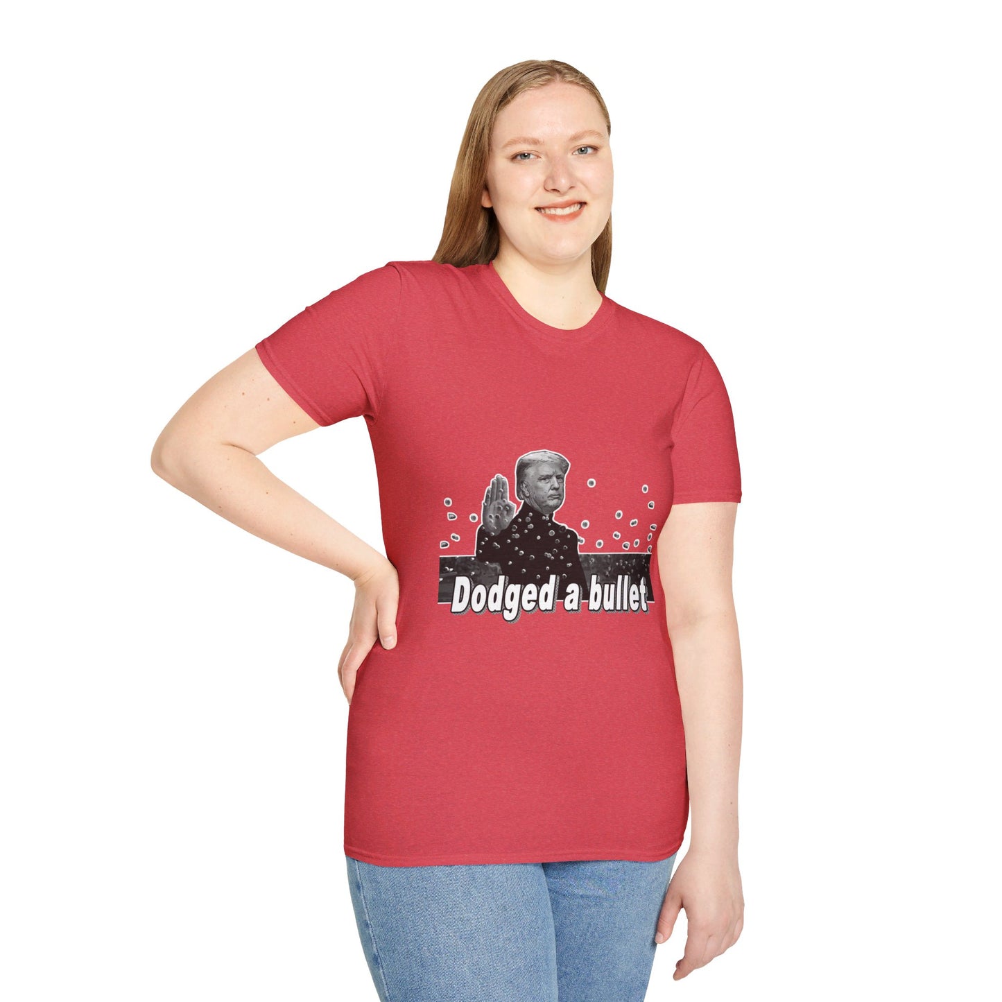 Trump Dodged a Bullet Unisex T-Shirt