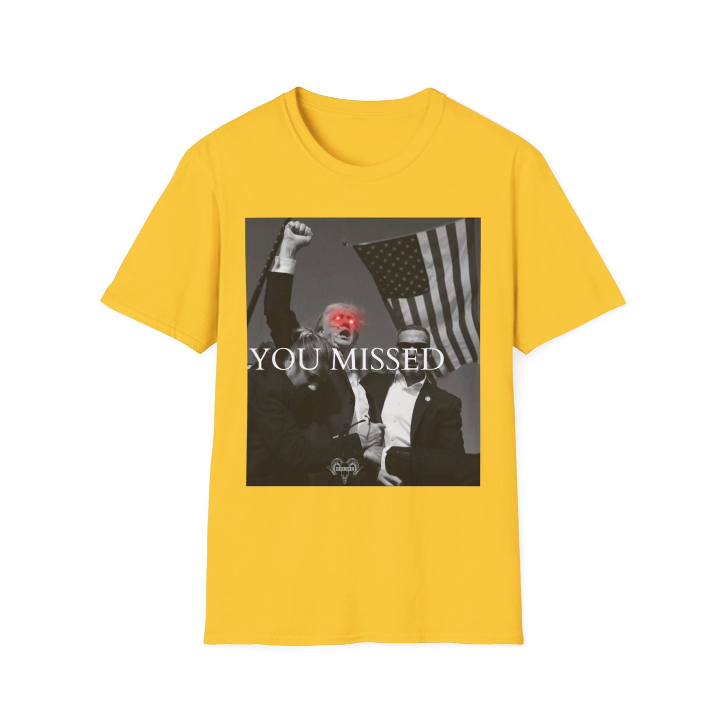 Trump You Missed Unisex Softstyle T-Shirt