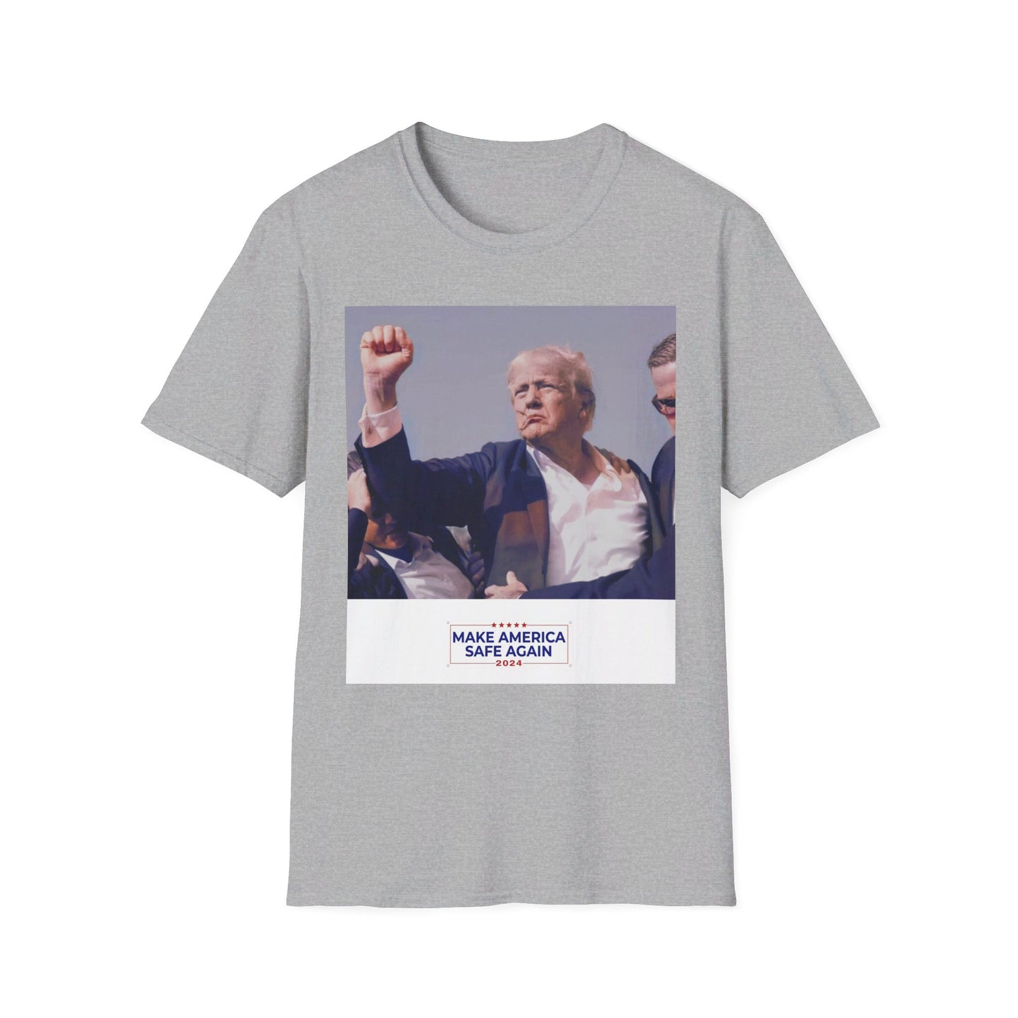 Trump Make America Safe Again Unisex Softstyle T-Shirt