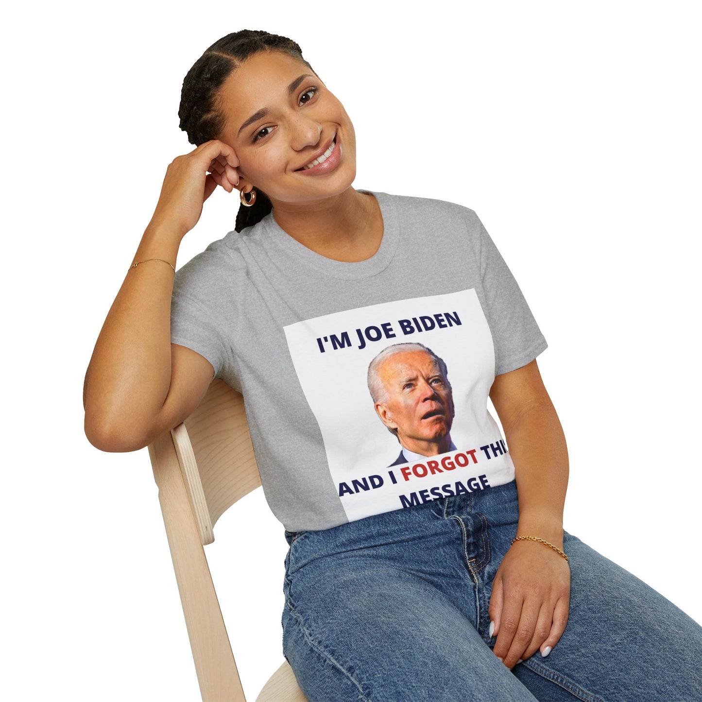 Biden I Forgot This Message Unisex T-Shirt