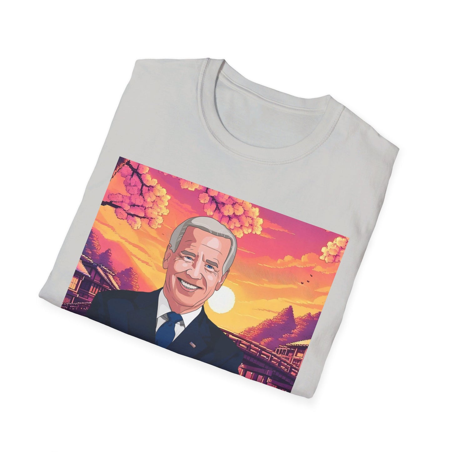 Biden Time to Say Goodbye Unisex Softstyle T-Shirt