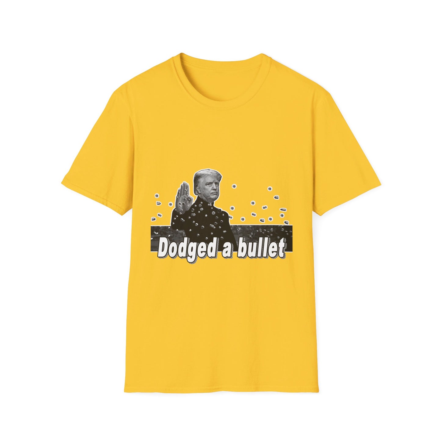 Trump Dodged a Bullet Unisex T-Shirt