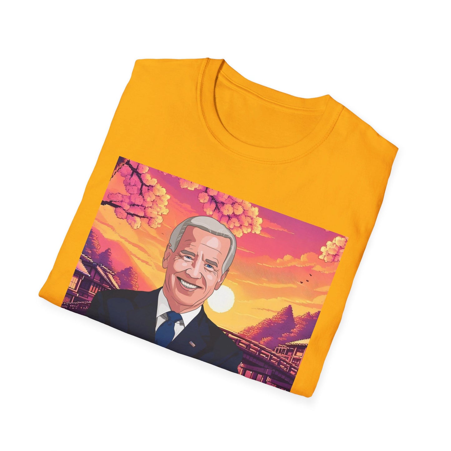 Biden Time to Say Goodbye Unisex Softstyle T-Shirt