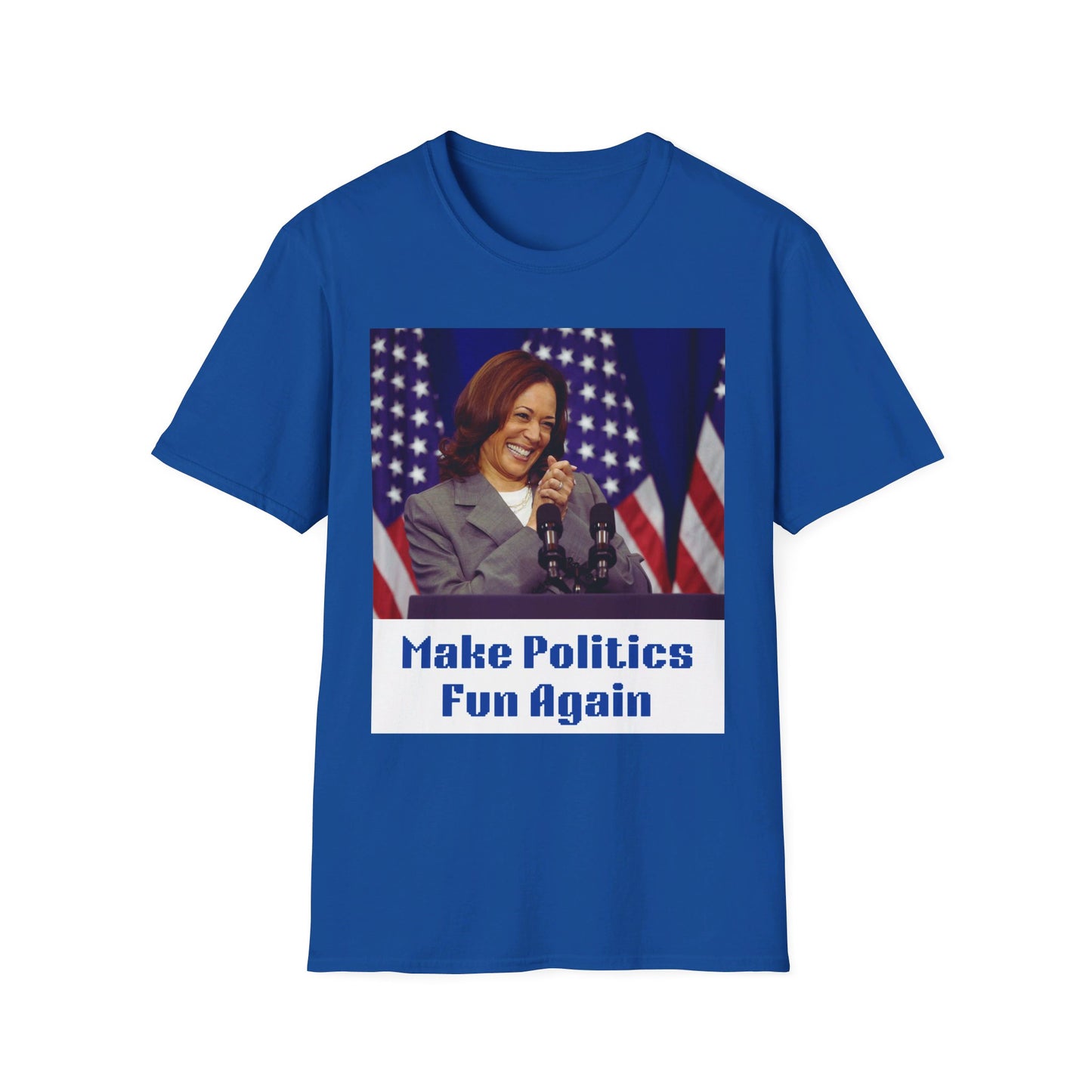 Harris Makes Politics Fun Again Unisex Softstyle T-Shirt