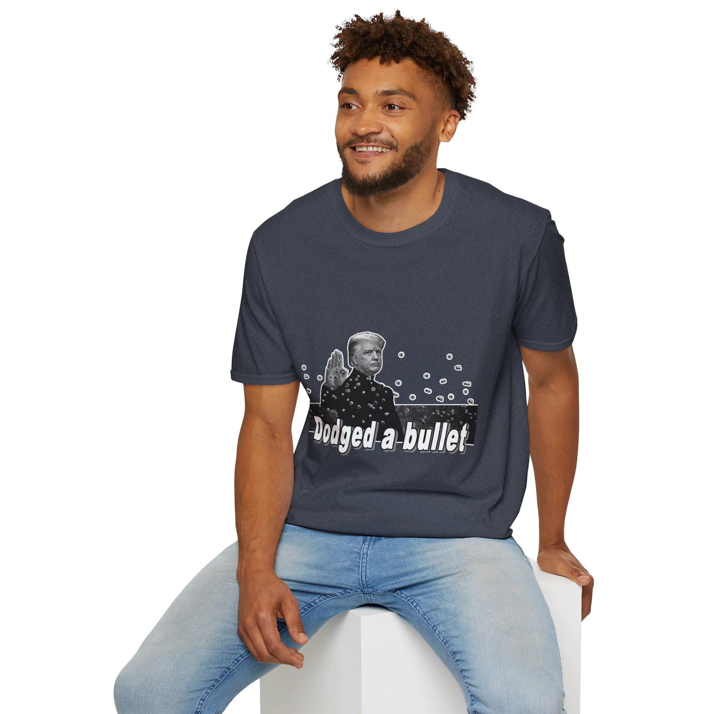 Trump Dodged a Bullet Unisex T-Shirt