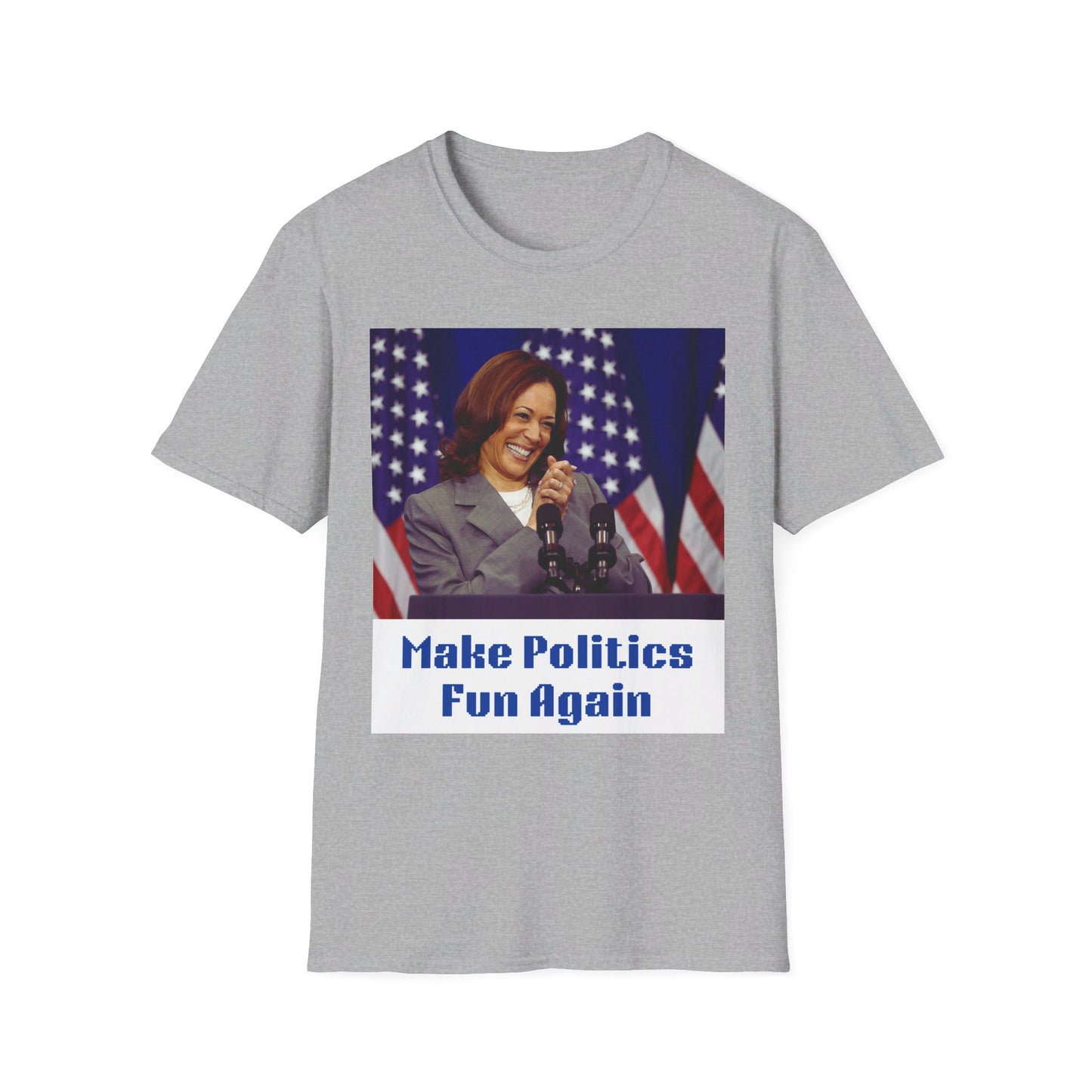 Harris Makes Politics Fun Again Unisex Softstyle T-Shirt