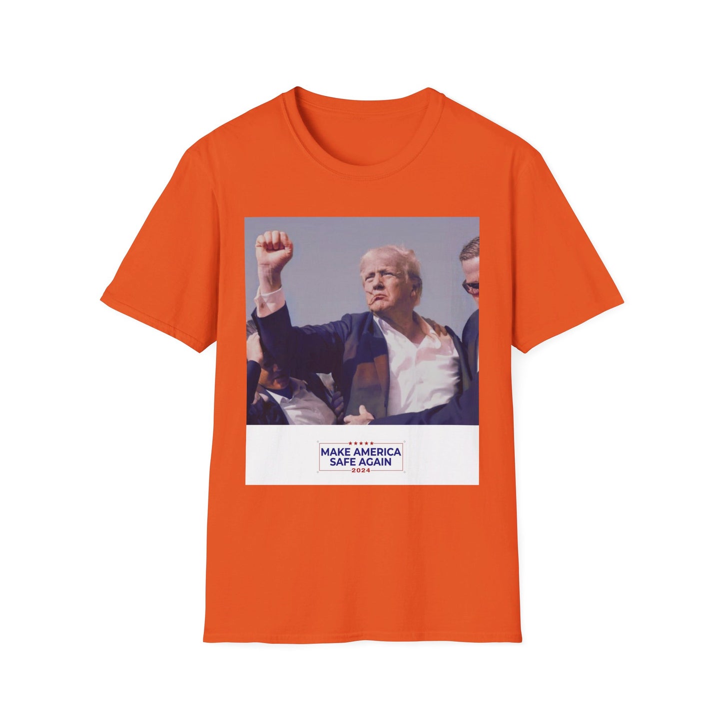 Trump Make America Safe Again Unisex Softstyle T-Shirt