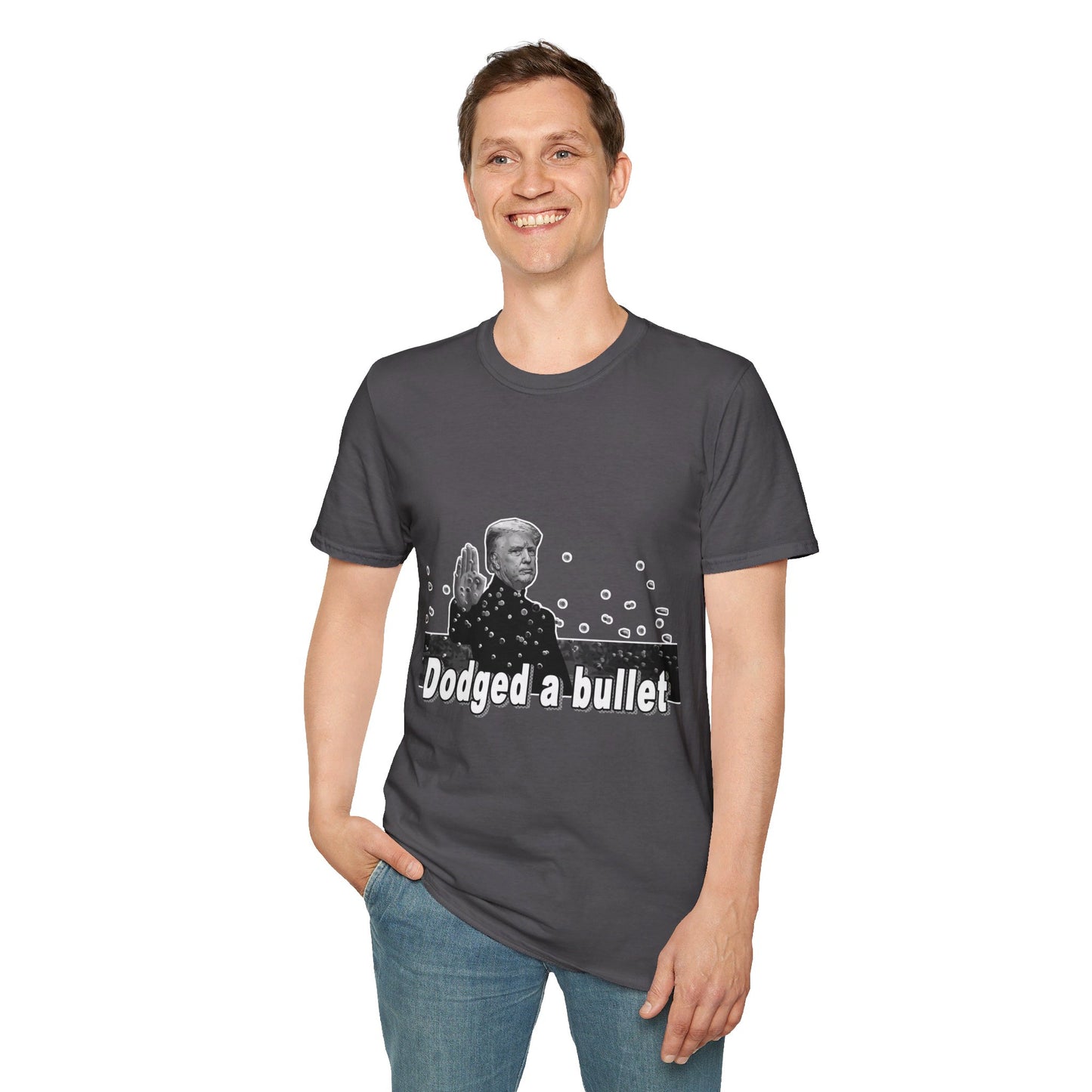 Trump Dodged a Bullet Unisex T-Shirt