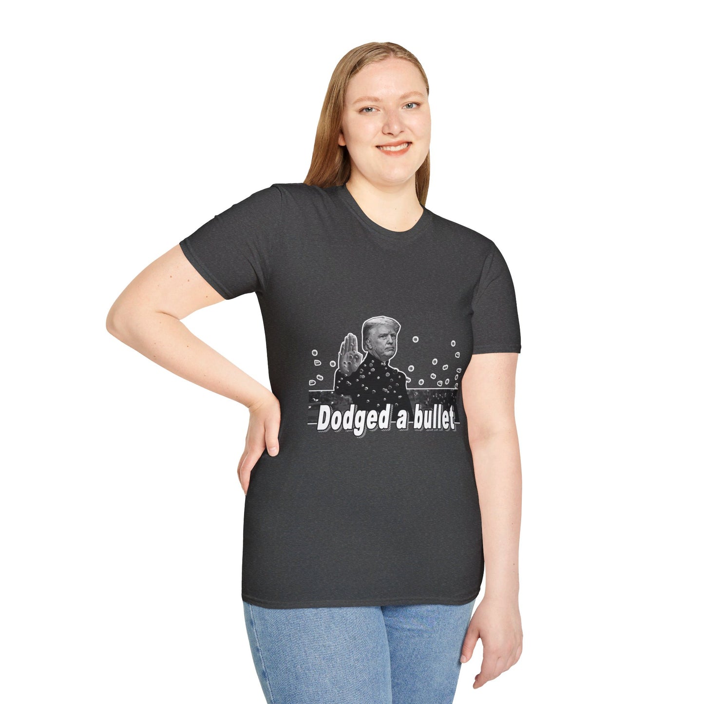 Trump Dodged a Bullet Unisex T-Shirt