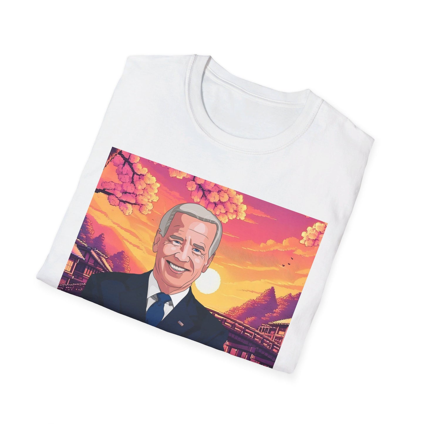 Biden Time to Say Goodbye Unisex Softstyle T-Shirt