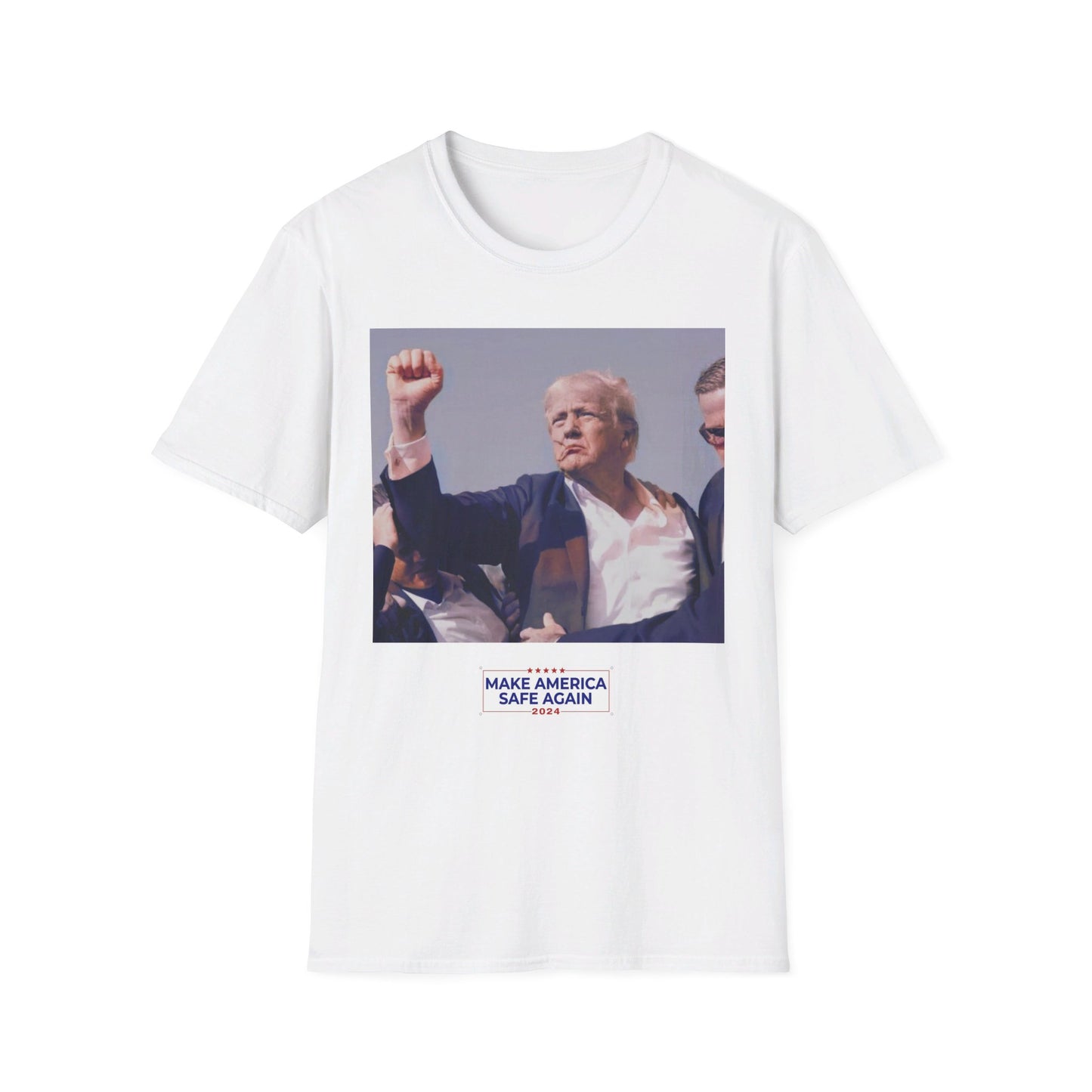 Trump Make America Safe Again Unisex Softstyle T-Shirt