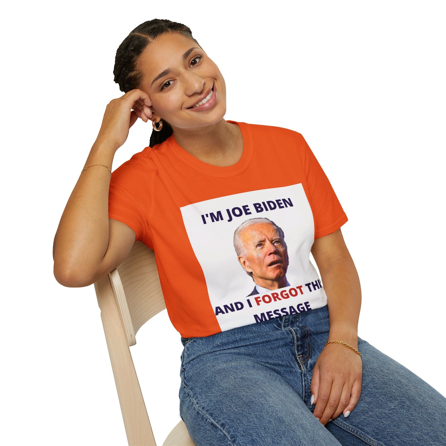 Biden I Forgot This Message Unisex T-Shirt