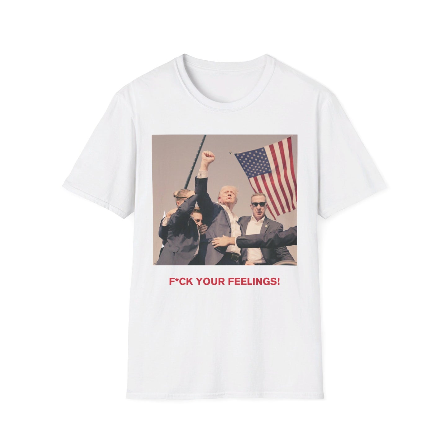 Trump F*ck Your Feelings (Vintage) Unisex Softstyle T-Shirt