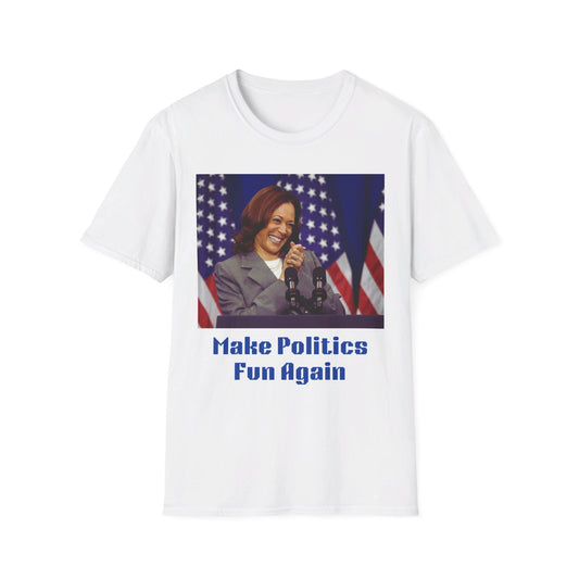 Harris Makes Politics Fun Again Unisex Softstyle T-Shirt