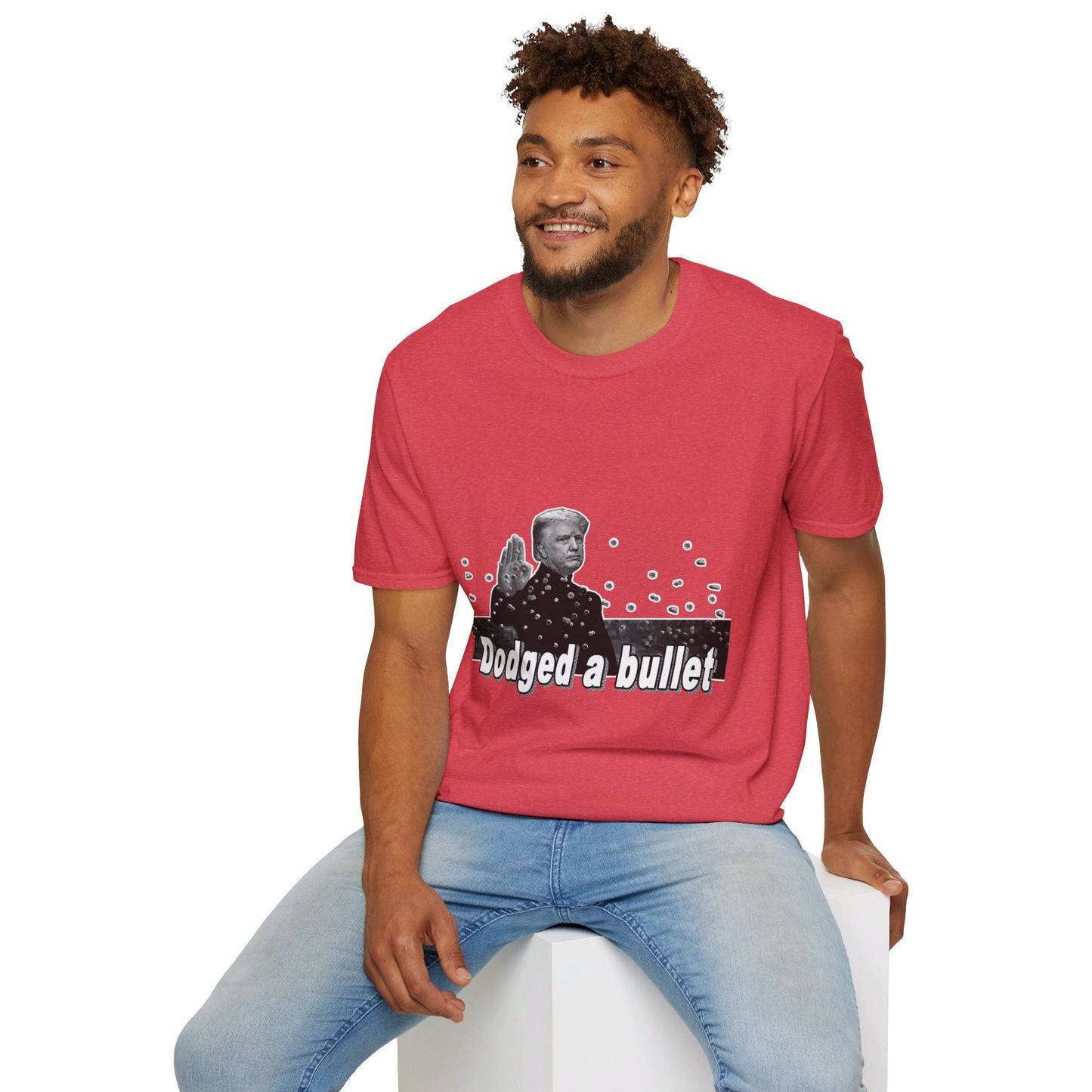 Trump Dodged a Bullet Unisex T-Shirt