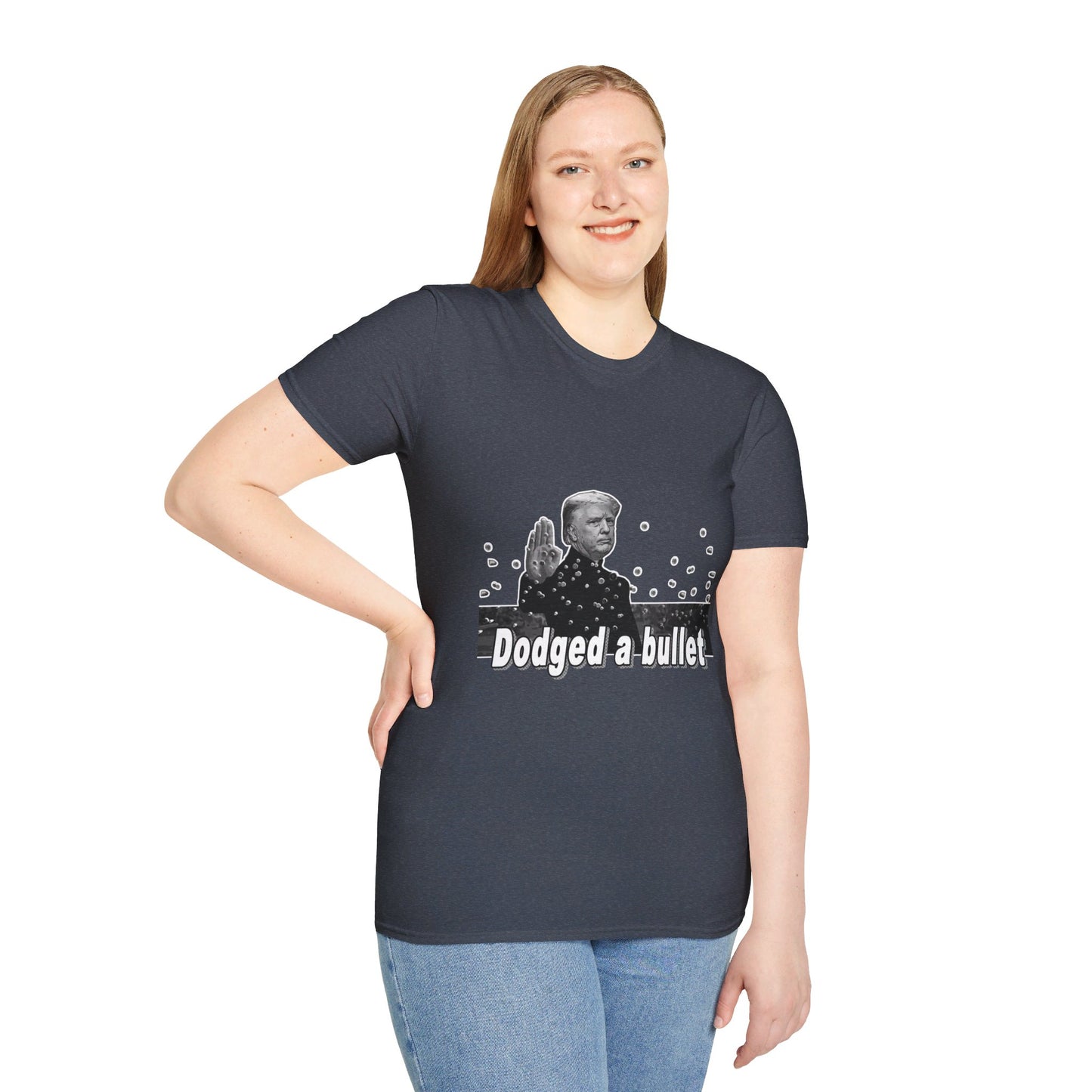 Trump Dodged a Bullet Unisex T-Shirt