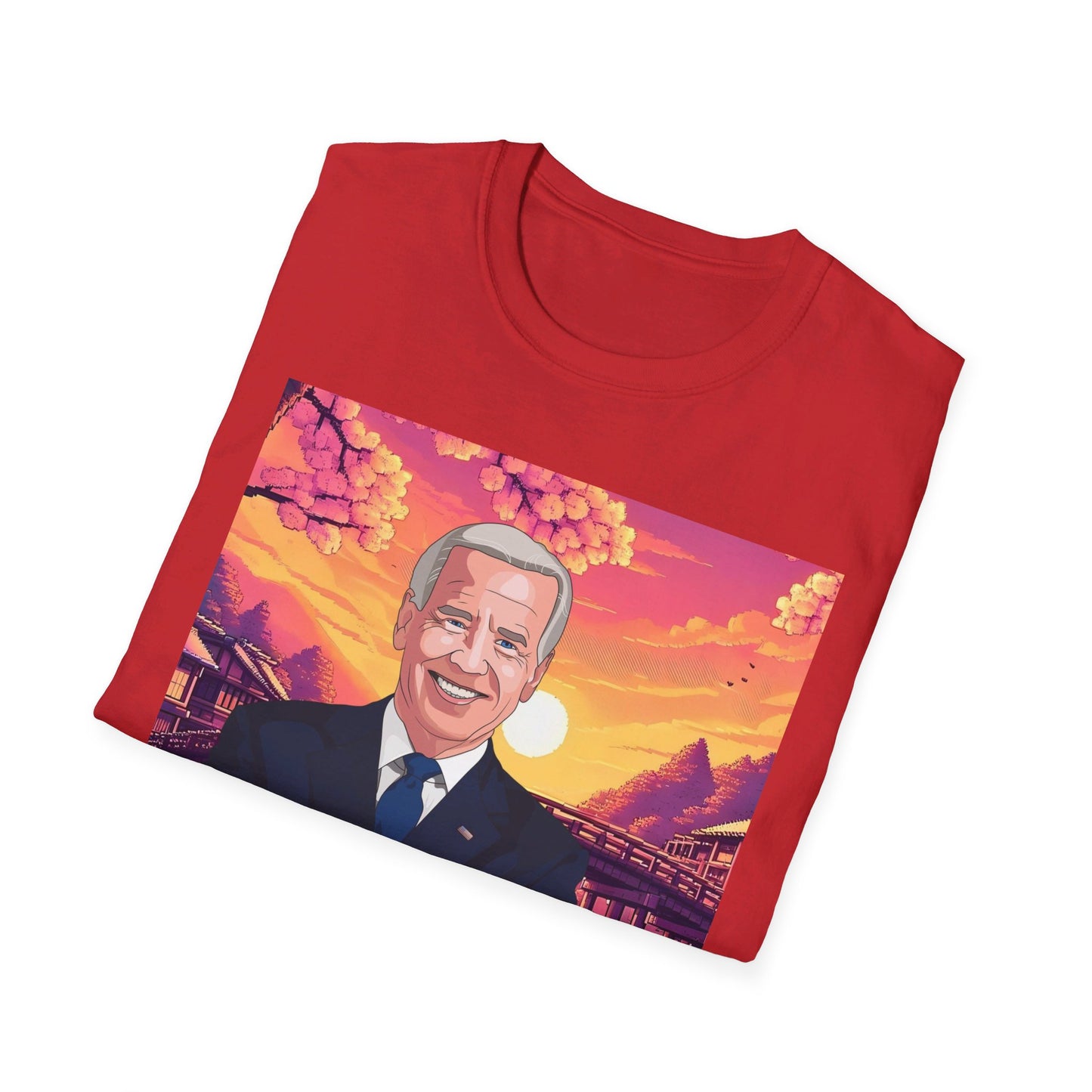 Biden Time to Say Goodbye Unisex Softstyle T-Shirt