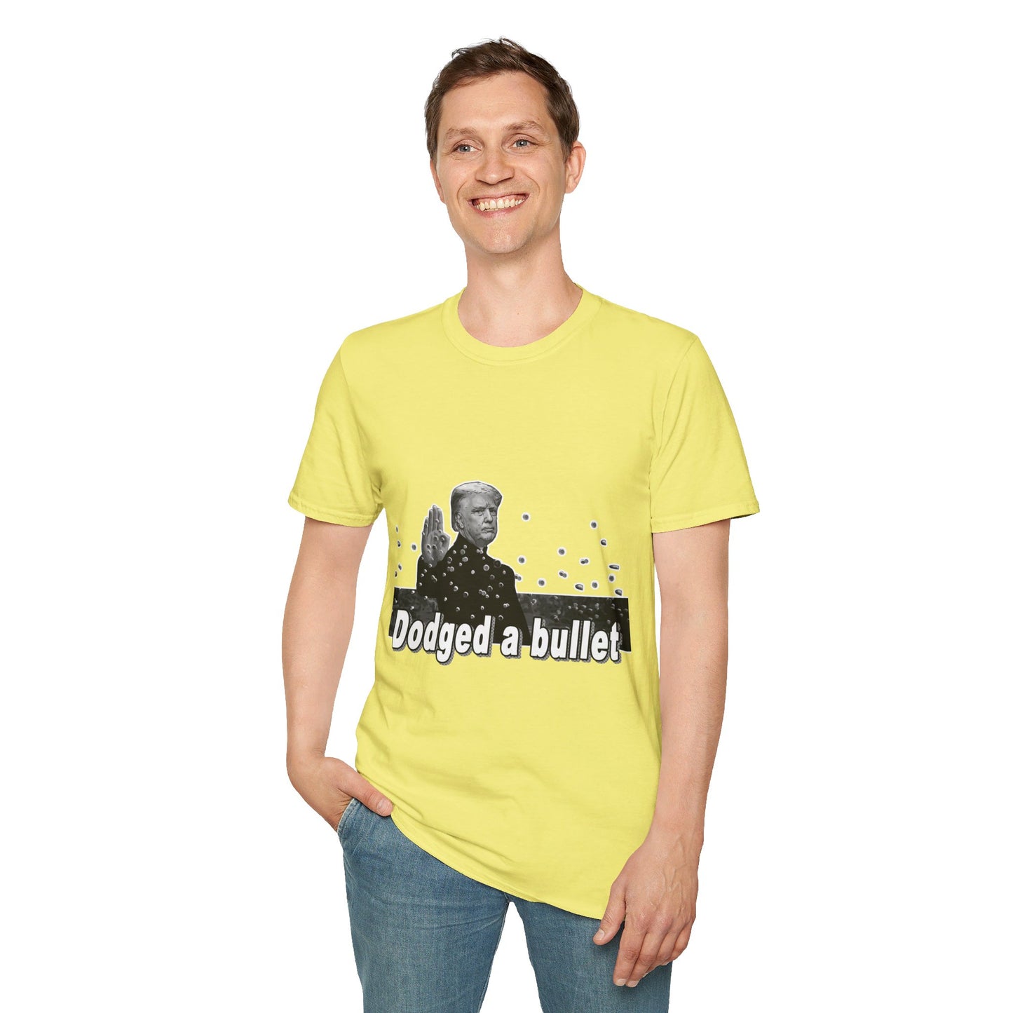 Trump Dodged a Bullet Unisex T-Shirt