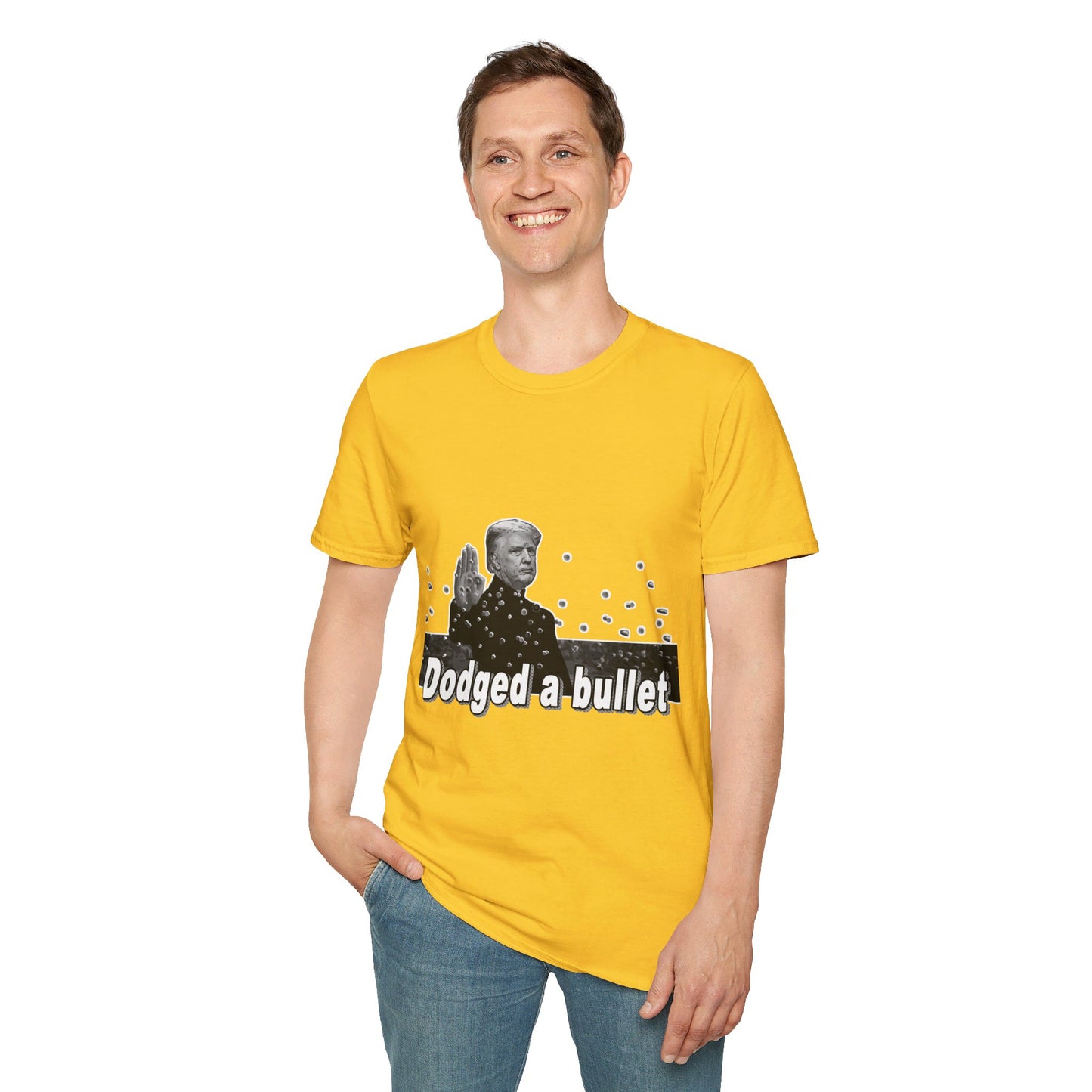 Trump Dodged a Bullet Unisex T-Shirt