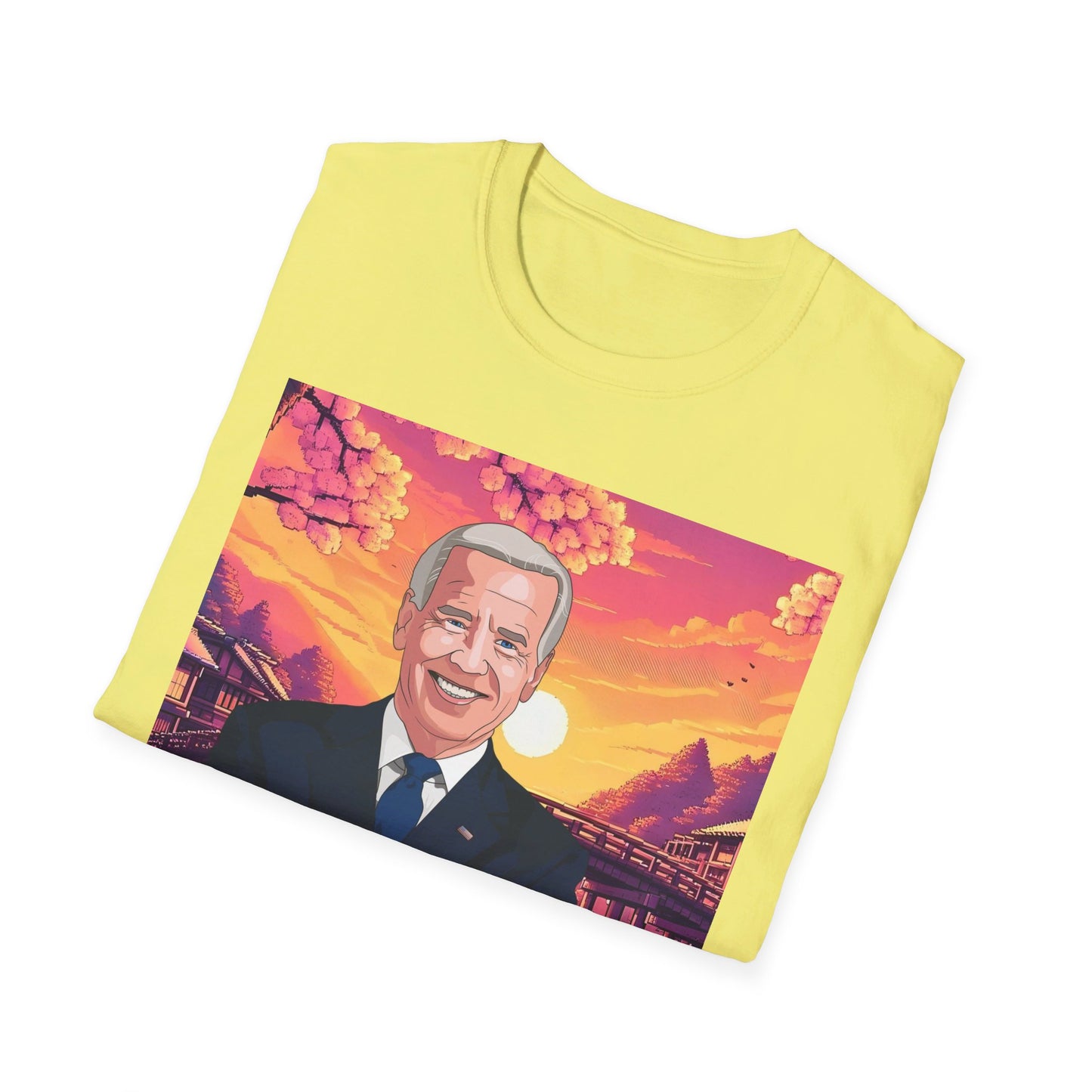 Biden Time to Say Goodbye Unisex Softstyle T-Shirt