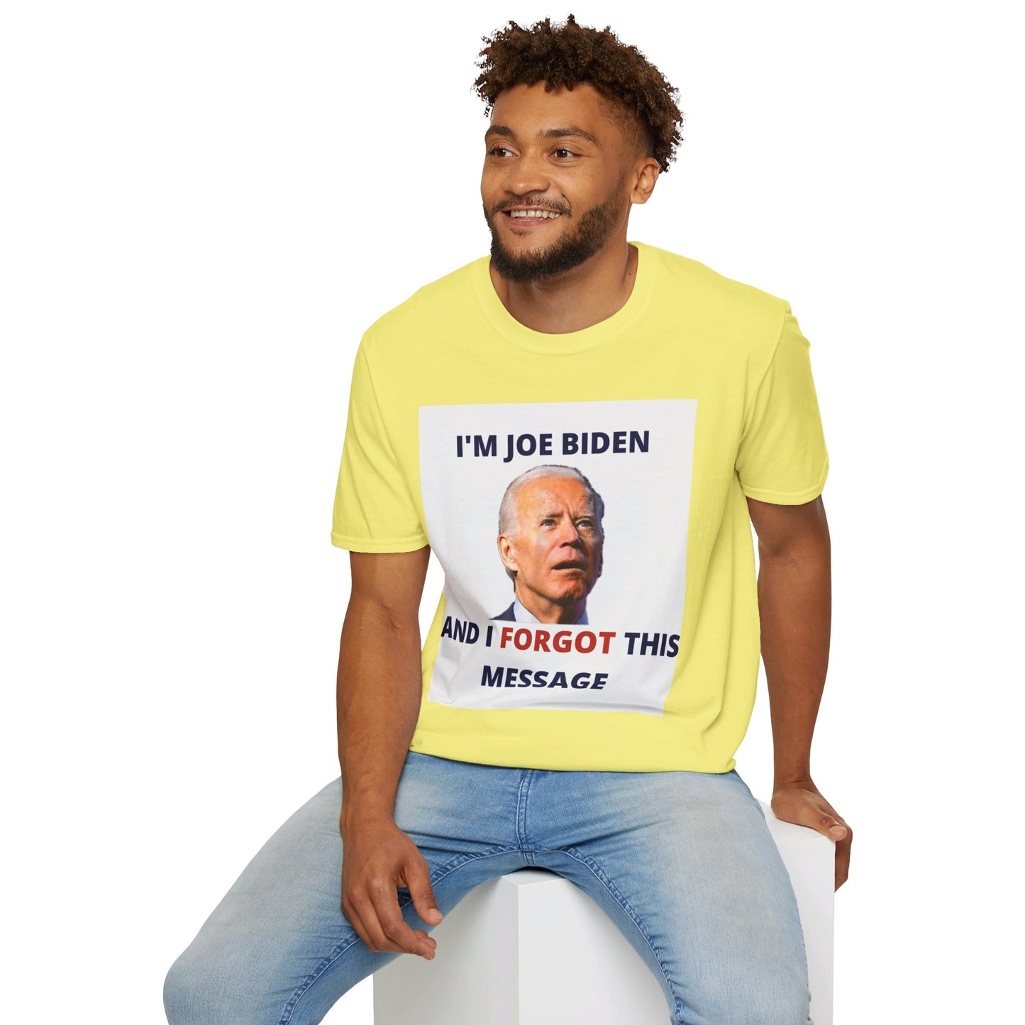 Biden I Forgot This Message Unisex T-Shirt