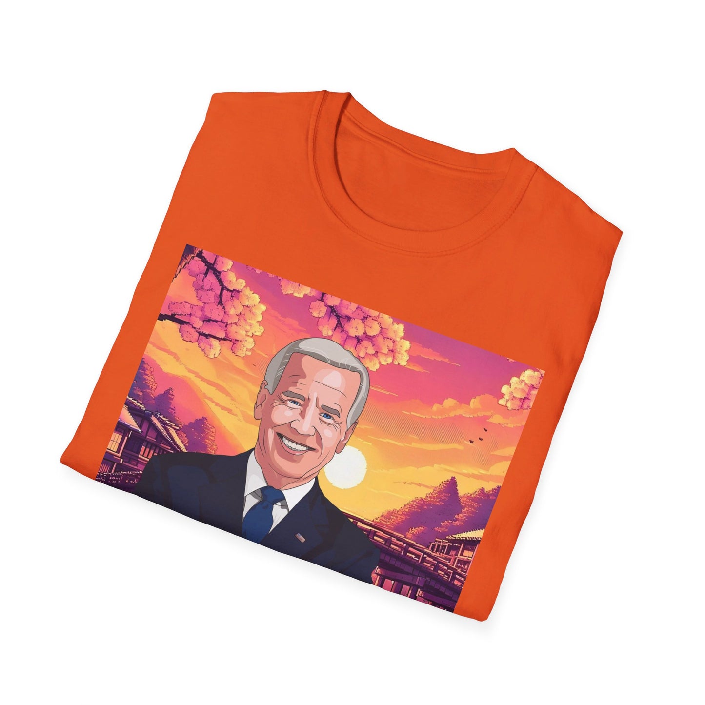 Biden Time to Say Goodbye Unisex Softstyle T-Shirt