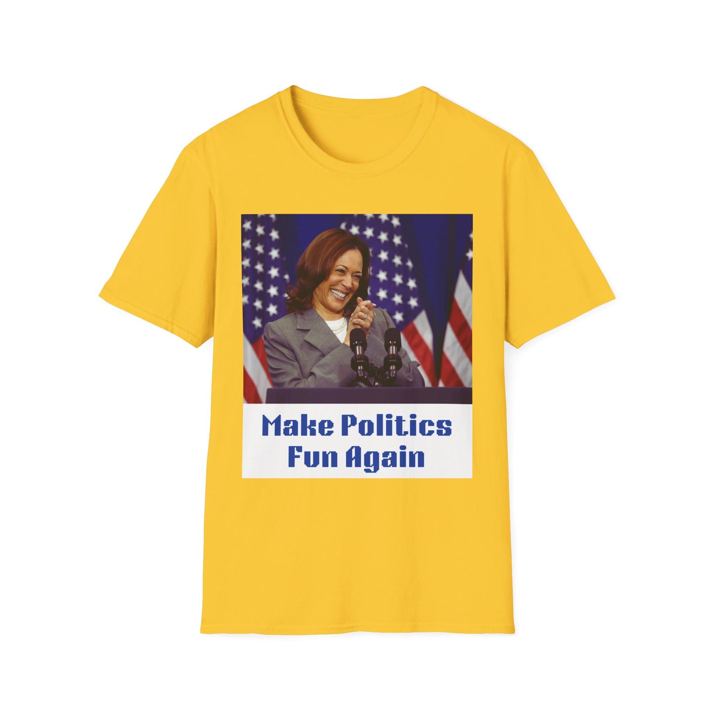 Harris Makes Politics Fun Again Unisex Softstyle T-Shirt