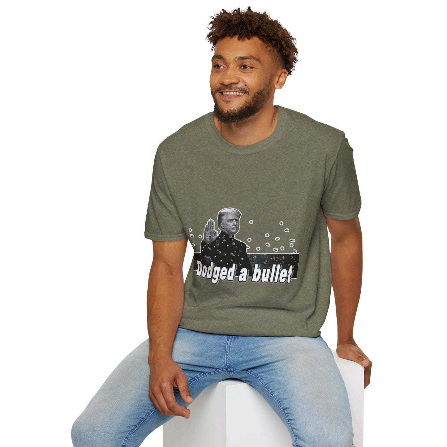 Trump Dodged a Bullet Unisex T-Shirt