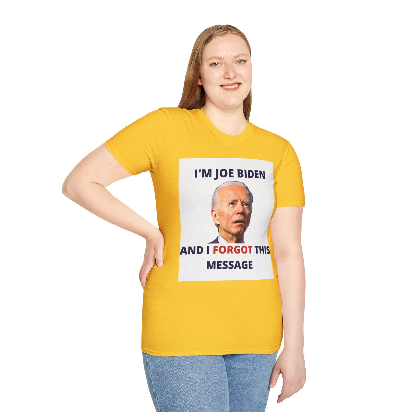 Biden I Forgot This Message Unisex T-Shirt