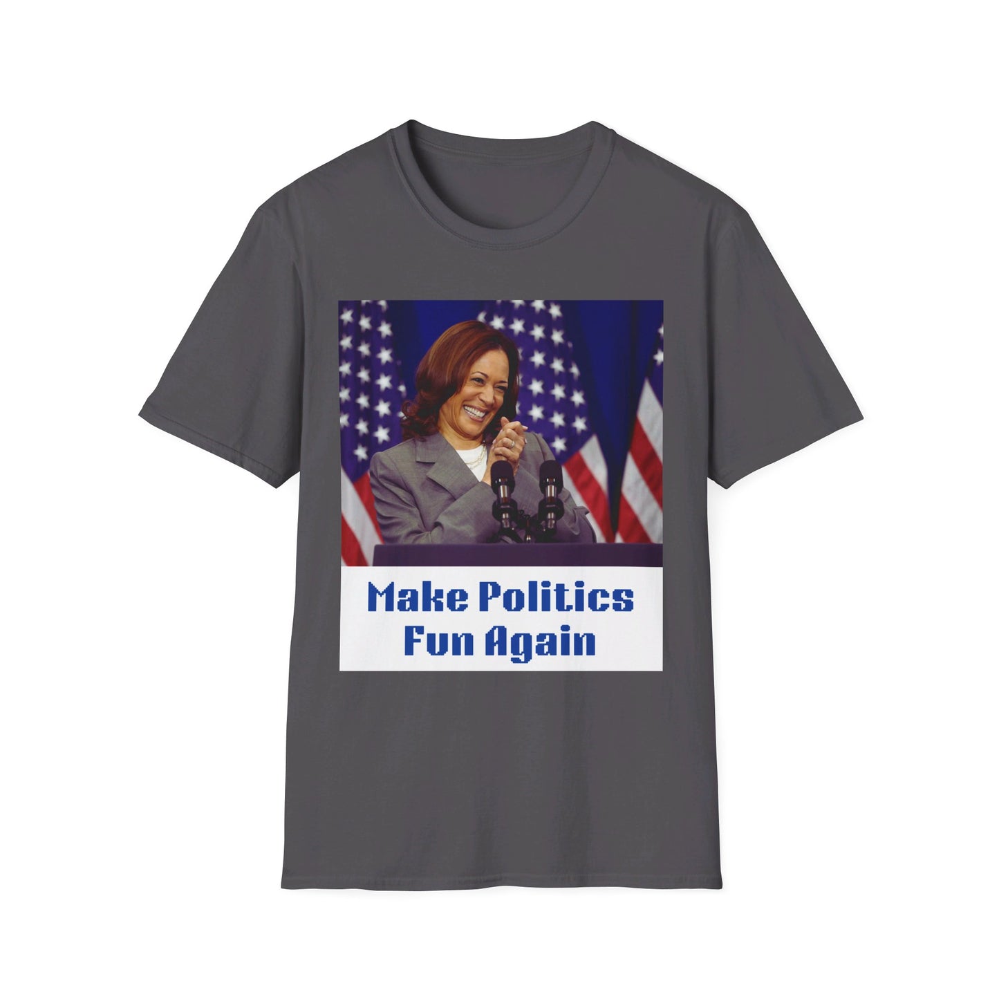 Harris Makes Politics Fun Again Unisex Softstyle T-Shirt