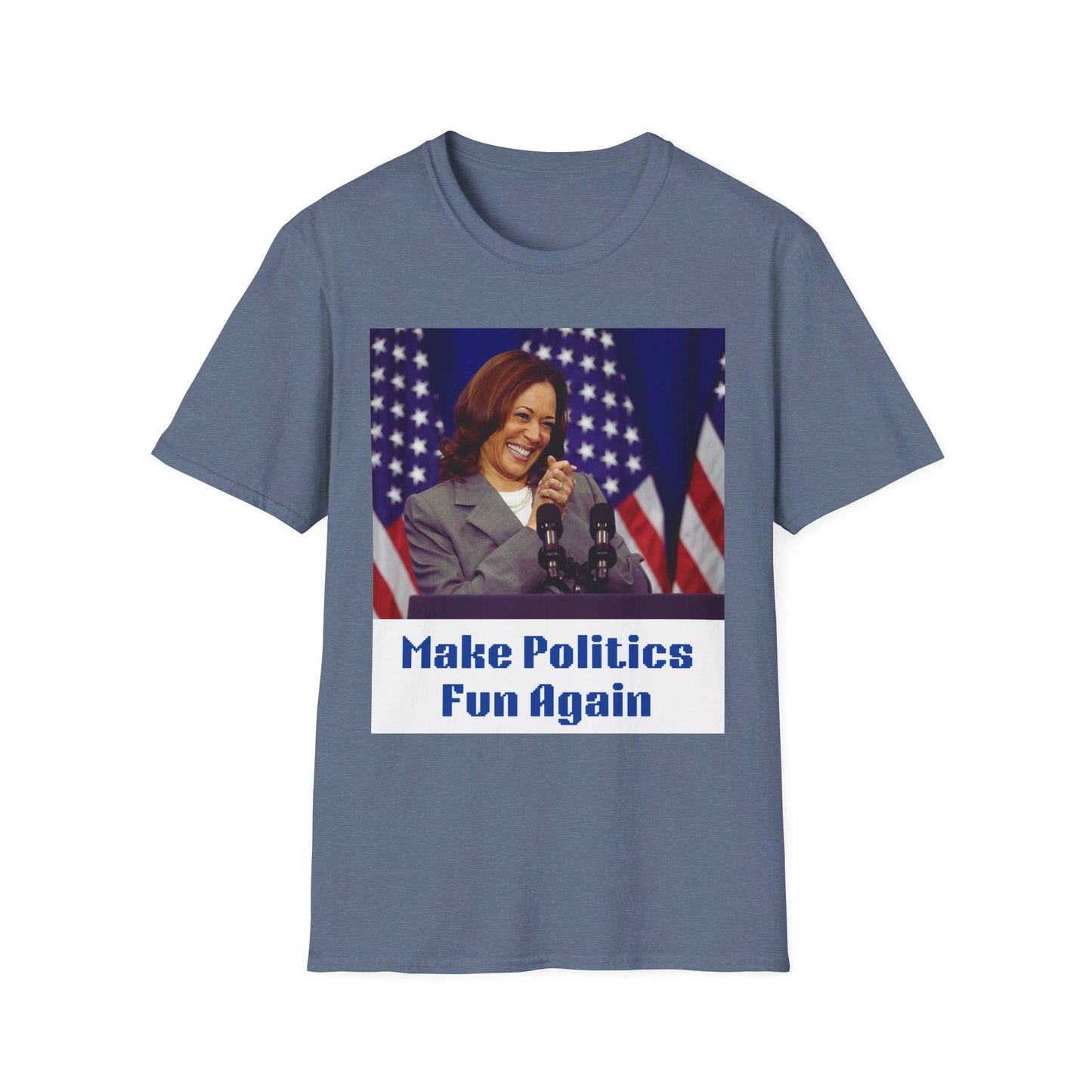 Harris Makes Politics Fun Again Unisex Softstyle T-Shirt